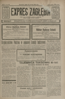 Expres Zagłębia : jedyny organ demokratyczny niezależny woj. kieleckiego. R.10, nr 25 (25 stycznia 1935)