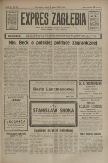 Expres Zagłębia : jedyny organ demokratyczny niezależny woj. kieleckiego. R.10, nr 33 (2 lutego 1935)