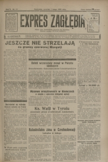 Expres Zagłębia : jedyny organ demokratyczny niezależny woj. kieleckiego. R.10, nr 37 (7 lutego 1935)