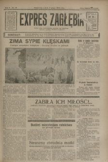Expres Zagłębia : jedyny organ demokratyczny niezależny woj. kieleckiego. R.10, nr 39 (9 lutego 1935)