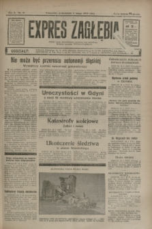 Expres Zagłębia : jedyny organ demokratyczny niezależny woj. kieleckiego. R.10, nr 41 (11 lutego 1935)