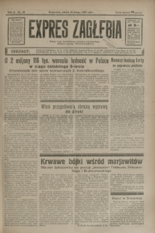 Expres Zagłębia : jedyny organ demokratyczny niezależny woj. kieleckiego. R.10, nr 42 (12 lutego 1935)