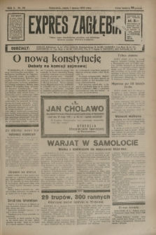 Expres Zagłębia : jedyny organ demokratyczny niezależny woj. kieleckiego. R.10, nr 59 (1 marca 1935)