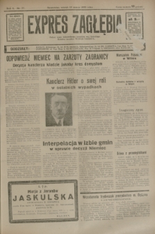 Expres Zagłębia : jedyny organ demokratyczny niezależny woj. kieleckiego. R.10, nr 77 (19 marca 1935)