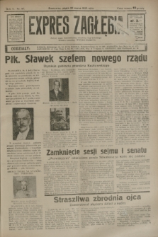 Expres Zagłębia : jedyny organ demokratyczny niezależny woj. kieleckiego. R.10, nr 87 (29 marca 1935)