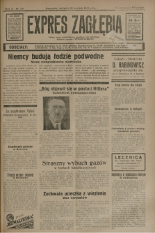 Expres Zagłębia : jedyny organ demokratyczny niezależny woj. kieleckiego. R.10, nr 115 (28 kwietnia 1935)