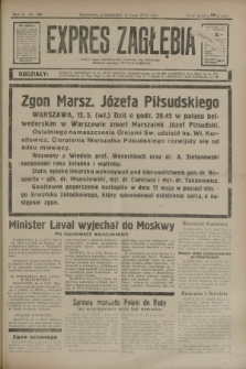 Expres Zagłębia : jedyny organ demokratyczny niezależny woj. kieleckiego. R.10, nr 130 (13 maja 1935)