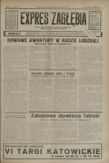 Expres Zagłębia : jedyny organ demokratyczny niezależny woj. kieleckiego. R.10, nr 147 (30 maja 1935)