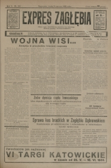 Expres Zagłębia : jedyny organ demokratyczny niezależny woj. kieleckiego. R.10, nr 153 (5 czerwca 1935)