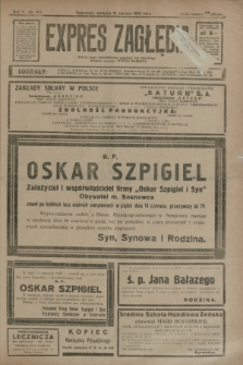 Expres Zagłębia : jedyny organ demokratyczny niezależny woj. kieleckiego. R.10, nr 163 (16 czerwca 1935)