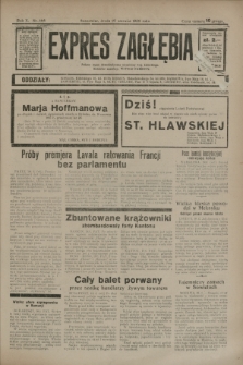 Expres Zagłębia : jedyny organ demokratyczny niezależny woj. kieleckiego. R.10, nr 166 (19 czerwca 1935)