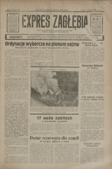 Expres Zagłębia : jedyny organ demokratyczny niezależny woj. kieleckiego. R.10, nr 172 (26 czerwca 1935)