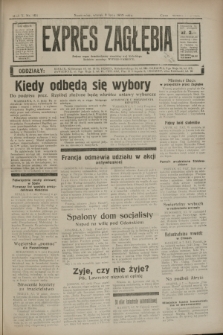 Expres Zagłębia : jedyny organ demokratyczny niezależny woj. kieleckiego. R.10, nr 184 (9 lipca 1935)