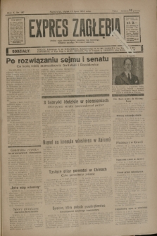 Expres Zagłębia : jedyny organ demokratyczny niezależny woj. kieleckiego. R.10, nr 187 (12 lipca 1935)