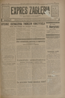 Expres Zagłębia : jedyny organ demokratyczny niezależny woj. kieleckiego. R.10, nr 189 (14 lipca 1935)