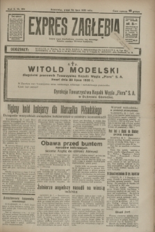 Expres Zagłębia : jedyny organ demokratyczny niezależny woj. kieleckiego. R.10, nr 201 (26 lipca 1935)