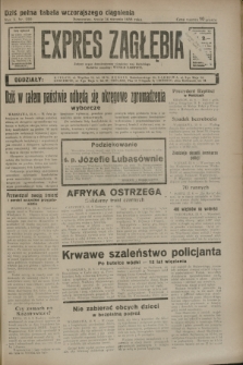 Expres Zagłębia : jedyny organ demokratyczny niezależny woj. kieleckiego. R.10, nr 220 (14 sierpnia 1935)