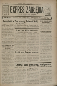 Expres Zagłębia : jedyny organ demokratyczny niezależny woj. kieleckiego. R.10, nr 222 (16 sierpnia 1935)