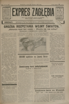 Expres Zagłębia : jedyny organ demokratyczny niezależny woj. kieleckiego. R.10, nr 233 (27 czerwca 1935)