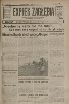 Expres Zagłębia : jedyny organ demokratyczny niezależny woj. kieleckiego. R.10, nr 243 (6 września 1935)