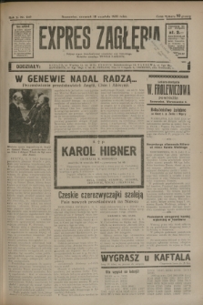 Expres Zagłębia : jedyny organ demokratyczny niezależny woj. kieleckiego. R.10, nr 249 (12 września 1935)