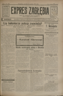Expres Zagłębia : jedyny organ demokratyczny niezależny woj. kieleckiego. R.10, nr 256 (19 września 1935)