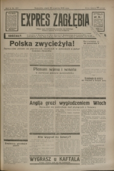 Expres Zagłębia : jedyny organ demokratyczny niezależny woj. kieleckiego. R.10, nr 257 (20 września 1935)