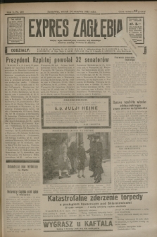 Expres Zagłębia : jedyny organ demokratyczny niezależny woj. kieleckiego. R.10, nr 261 (24 września 1935)