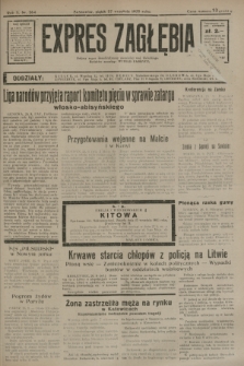 Expres Zagłębia : jedyny organ demokratyczny niezależny woj. kieleckiego. R.10, nr 264 (27 września 1935)