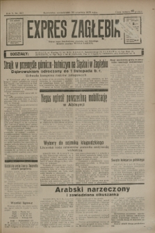 Expres Zagłębia : jedyny organ demokratyczny niezależny woj. kieleckiego. R.10, nr 267 (30 września 1935)
