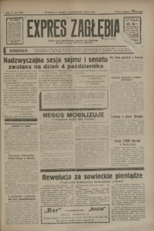 Expres Zagłębia : jedyny organ demokratyczny niezależny woj. kieleckiego. R.10, nr 268 (1 października 1935)