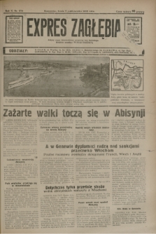 Expres Zagłębia : jedyny organ demokratyczny niezależny woj. kieleckiego. R.10, nr 276 (9 października 1935)