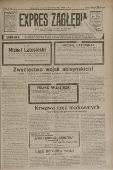 Expres Zagłębia : jedyny organ demokratyczny niezależny woj. kieleckiego. R.10, nr 277 (10 października 1935)