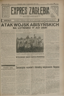 Expres Zagłębia : jedyny organ demokratyczny niezależny woj. kieleckiego. R.10, nr 278 (11 października 1935)