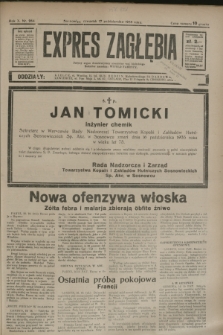 Expres Zagłębia : jedyny organ demokratyczny niezależny woj. kieleckiego. R.10, nr 284 (17 października 1935)