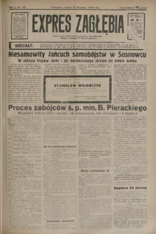 Expres Zagłębia : jedyny organ demokratyczny niezależny woj. kieleckiego. R.10, nr 316 (19 listopada 1935)