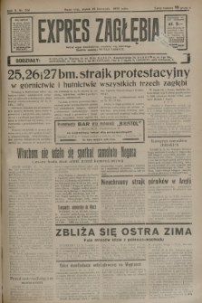 Expres Zagłębia : jedyny organ demokratyczny niezależny woj. kieleckiego. R.10, nr 319 (22 listopada 1935)