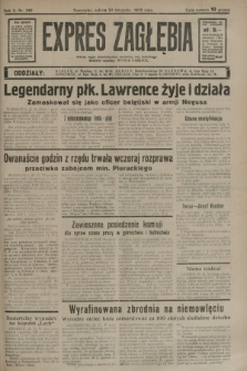 Expres Zagłębia : jedyny organ demokratyczny niezależny woj. kieleckiego. R.10, nr 320 (23 listopada 1935)