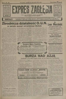 Expres Zagłębia : jedyny organ demokratyczny niezależny woj. kieleckiego. R.10, nr 321 (24 listopada 1935)