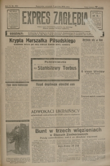 Expres Zagłębia : jedyny organ demokratyczny niezależny woj. kieleckiego. R.10, nr 332 (5 grudnia 1935)