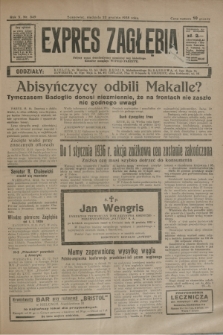 Expres Zagłębia : jedyny organ demokratyczny niezależny woj. kieleckiego. R.10, nr 349 (22 grudnia 1935)