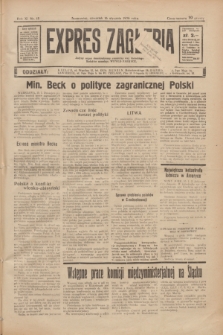 Expres Zagłębia : jedyny organ demokratyczny niezależny woj. kieleckiego. R.11, nr 15 (16 stycznia 1936)