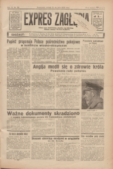 Expres Zagłębia : jedyny organ demokratyczny niezależny woj. kieleckiego. R.11, nr 20 (21 stycznia 1936)