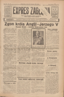 Expres Zagłębia : jedyny organ demokratyczny niezależny woj. kieleckiego. R.11, nr 21 (22 stycznia 1936)