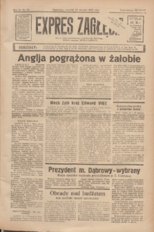 Expres Zagłębia : jedyny organ demokratyczny niezależny woj. kieleckiego. R.11, nr 22 (23 stycznia 1936)