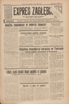 Expres Zagłębia : jedyny organ demokratyczny niezależny woj. kieleckiego. R.11, nr 36 (6 lutego 1936)