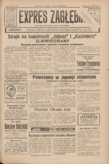 Expres Zagłębia : jedyny organ demokratyczny niezależny woj. kieleckiego. R.11, nr 60 (1 marca 1936)