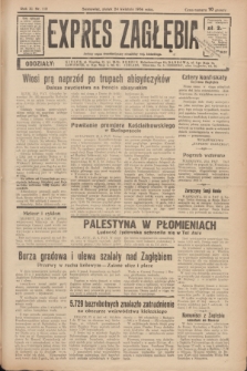 Expres Zagłębia : jedyny organ demokratyczny niezależny woj. kieleckiego. R.11, nr 112 (24 kwietnia 1936)