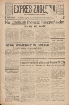 Expres Zagłębia : jedyny organ demokratyczny niezależny woj. kieleckiego. R.11, nr 214 (6 sierpnia 1936)