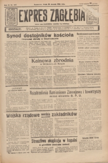 Expres Zagłębia : jedyny organ demokratyczny niezależny woj. kieleckiego. R.11, nr 233 (26 sierpnia 1936)